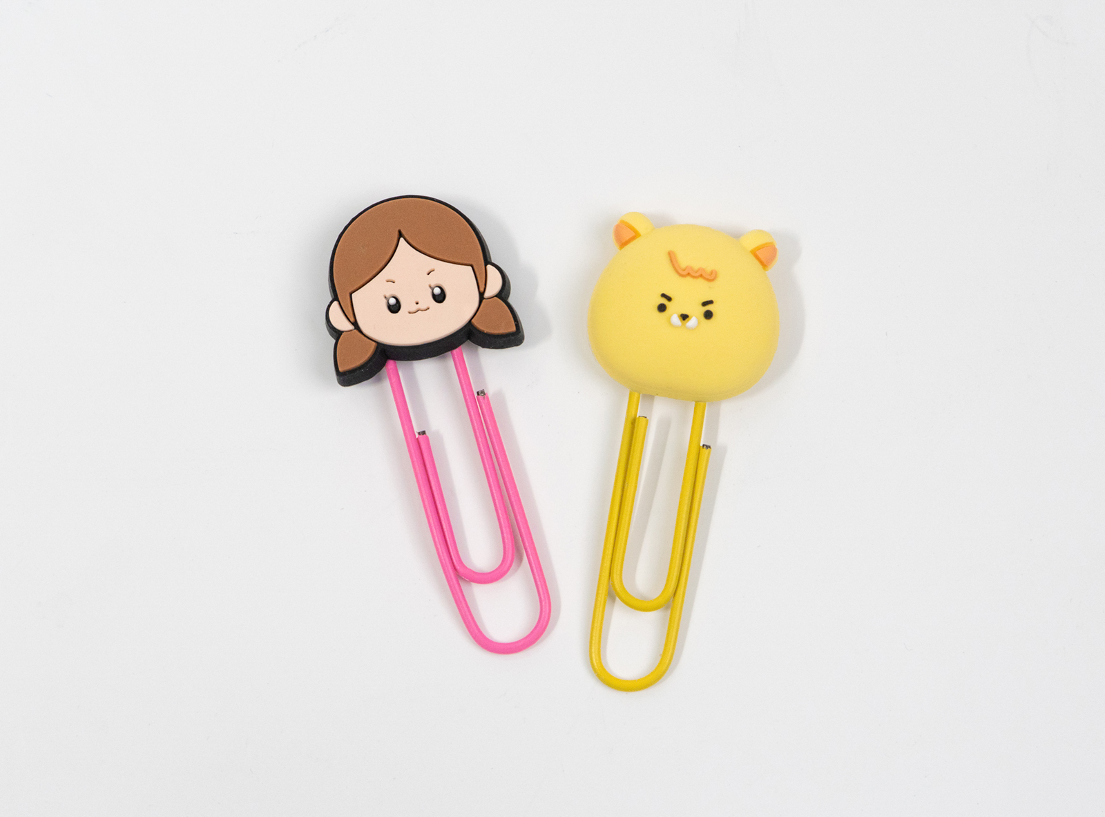 PVC 피규어 북마크 클립