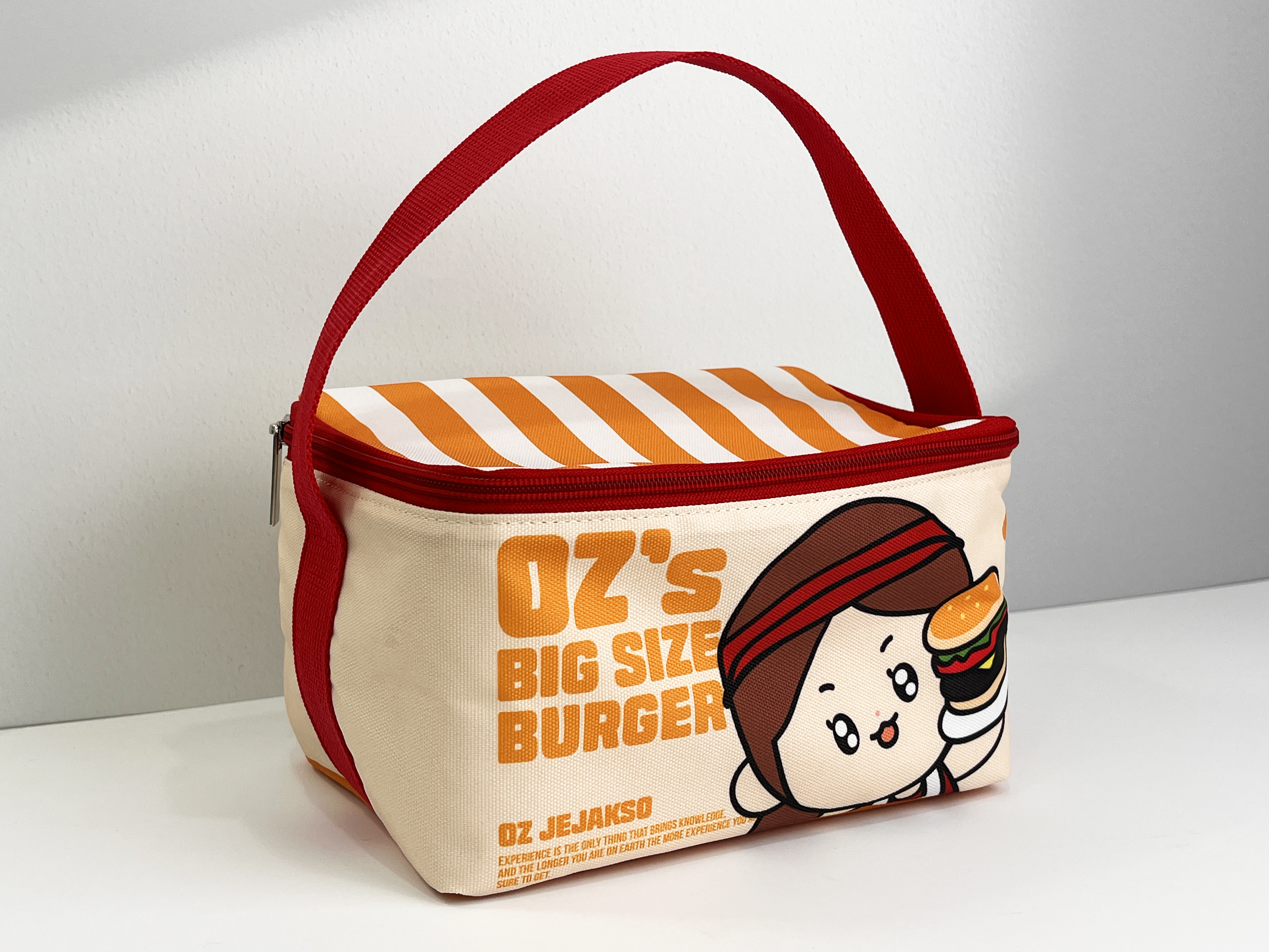 큐브 보냉백 미니 (외끈)