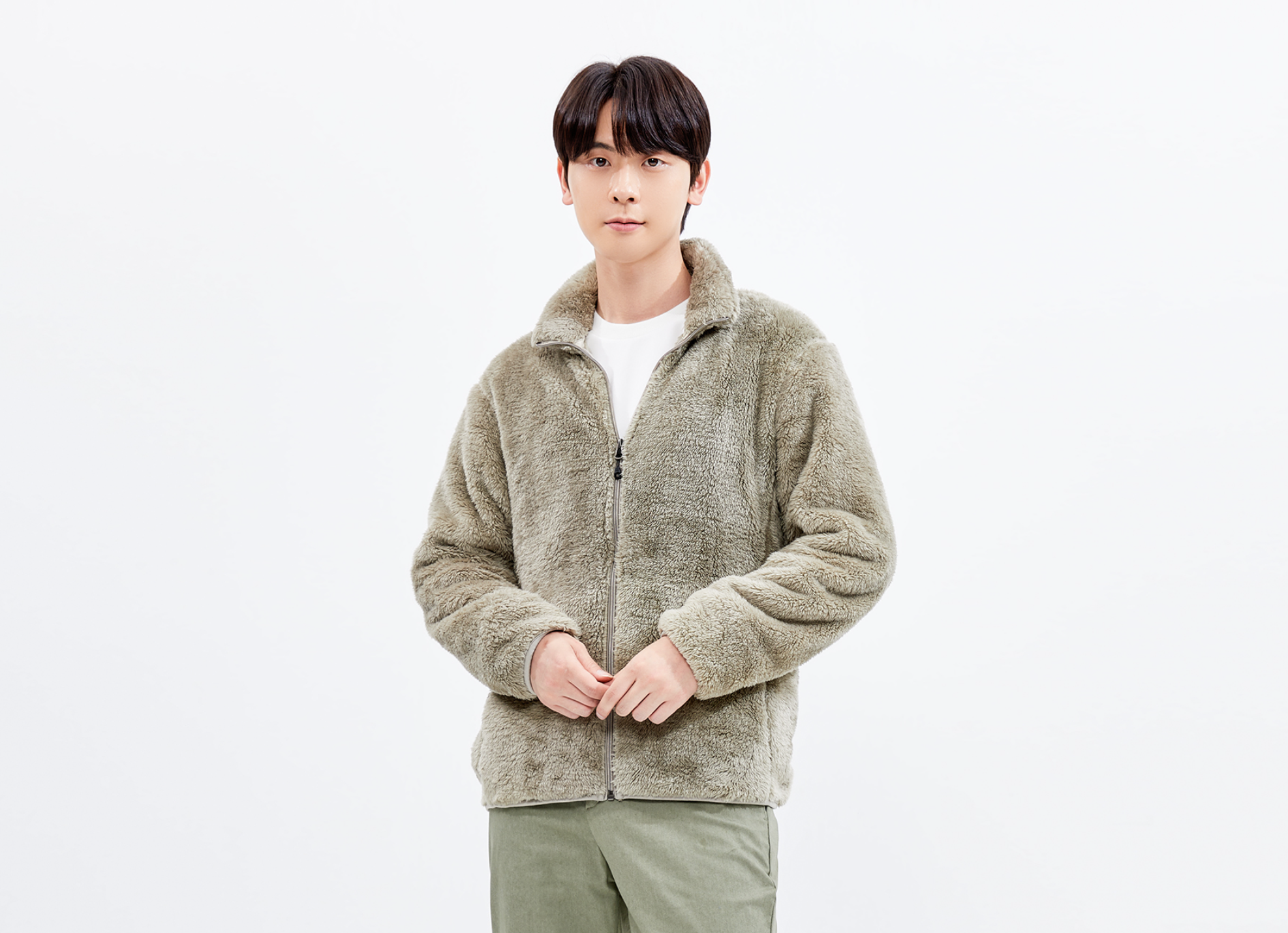 랜더스 보아 플리스 자켓