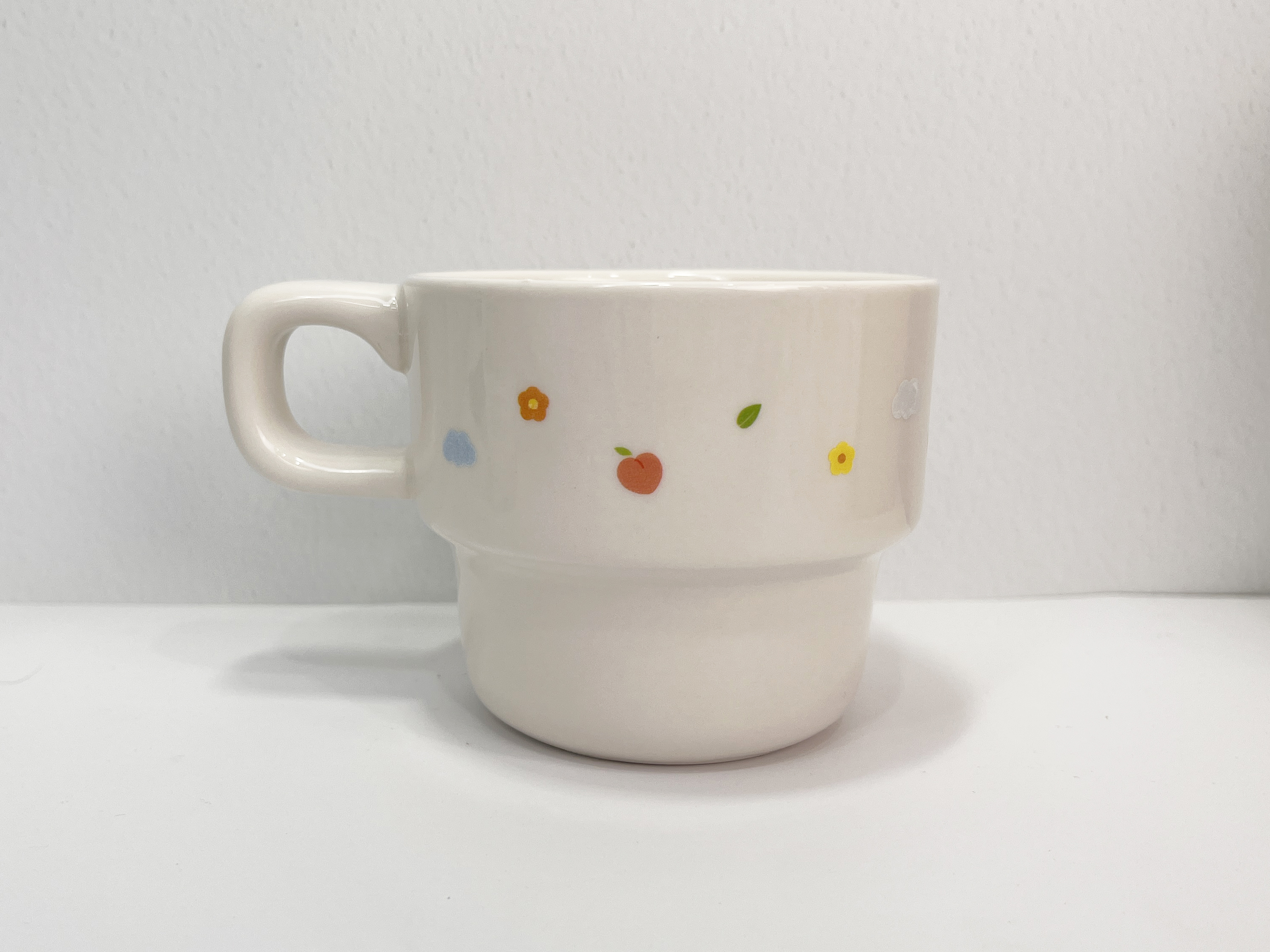 2단 라운드 머그 올프린팅