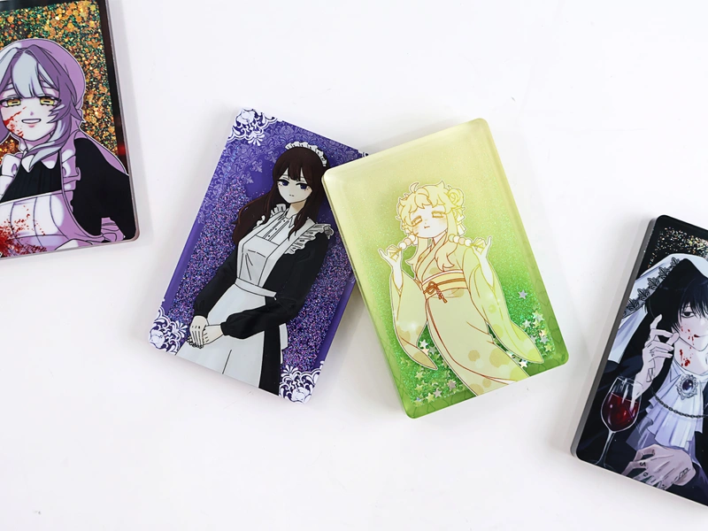 아크릴 글리터 스탠드