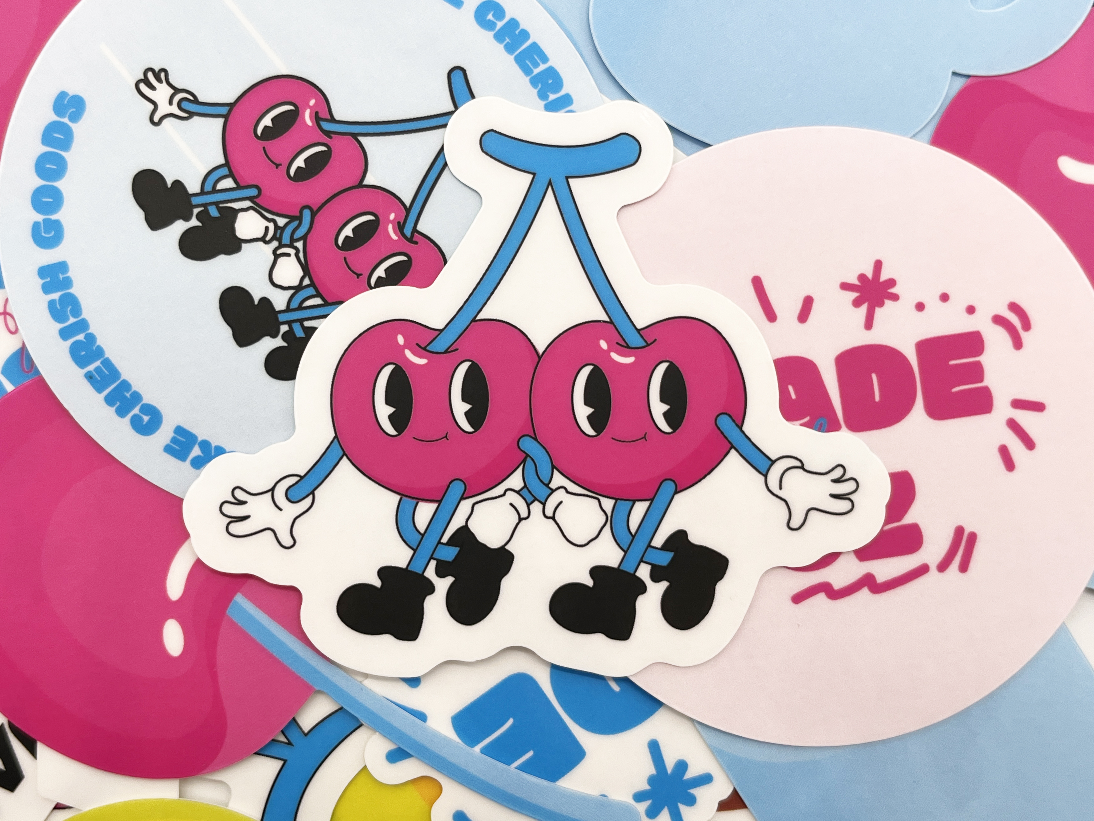 투명지 조각 스티커 (A3)