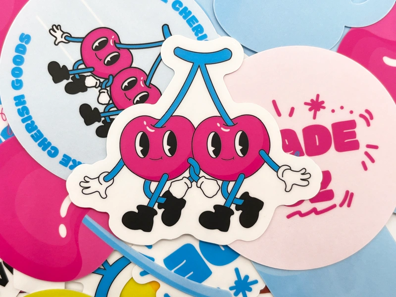 투명지 조각 스티커 (A3)