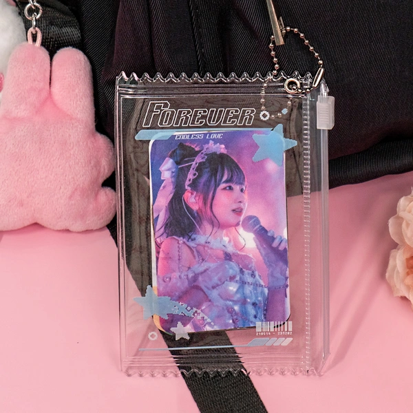 PVC 지퍼형 포토카드 홀더