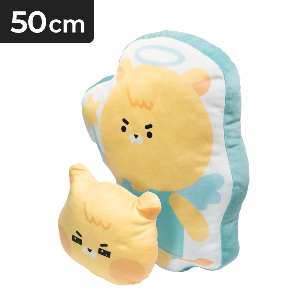 극세사 인형 모양 쿠션 (50cm 이하)