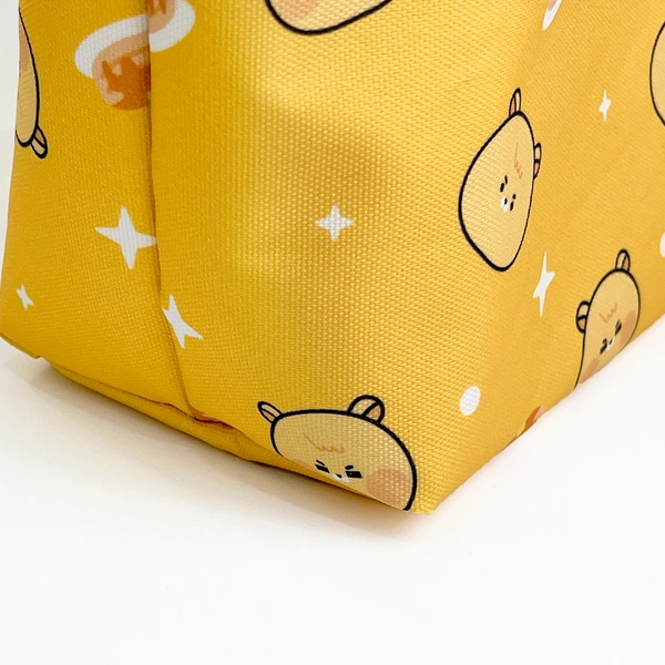 크로스 전사 삼각 보냉백